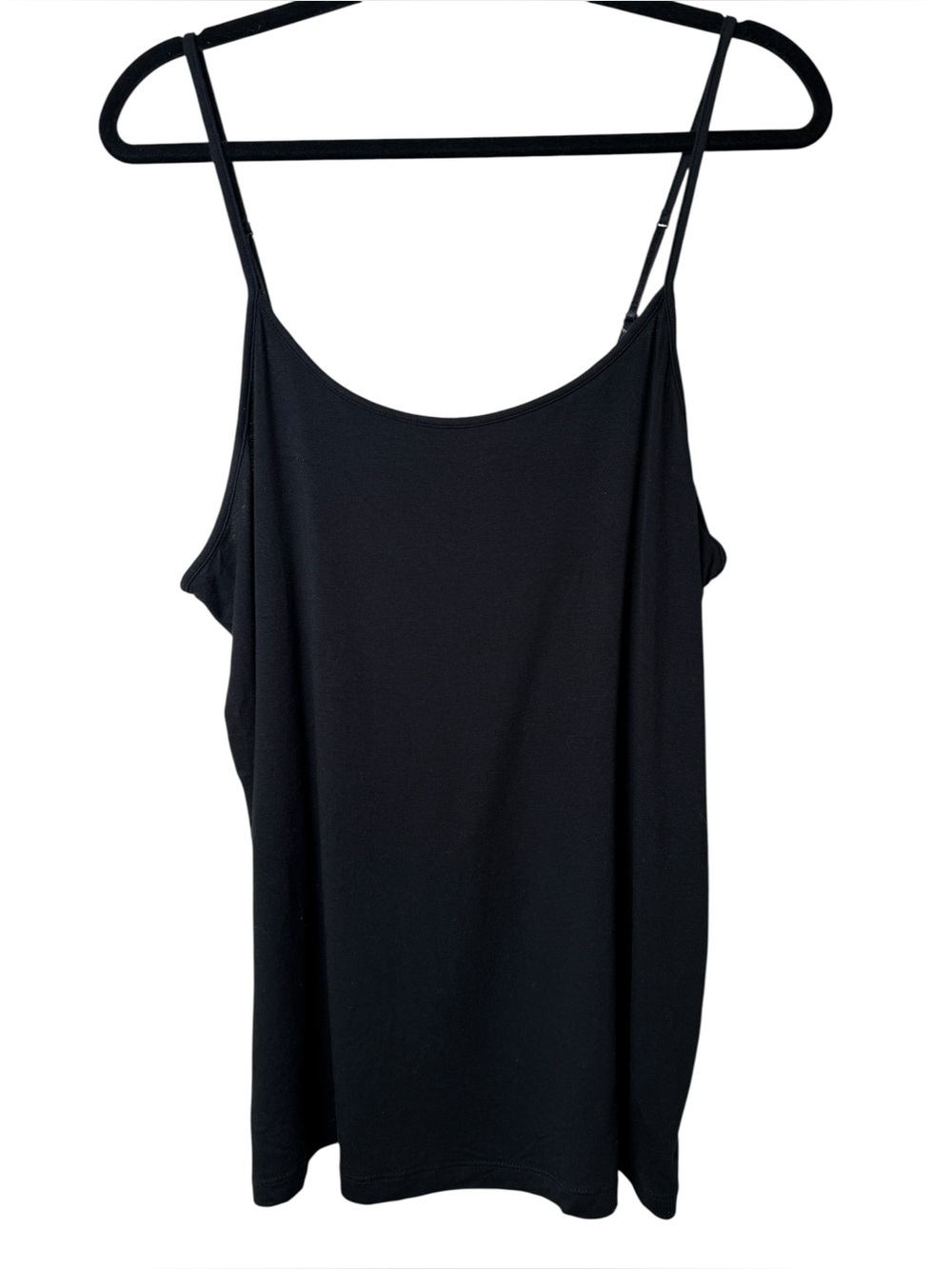 Merona XXL Black Spaghetti Strap Camisole